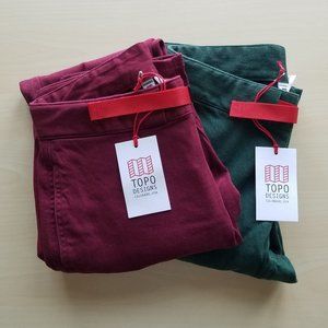 Topo Designs Climb Pants (2 pair)